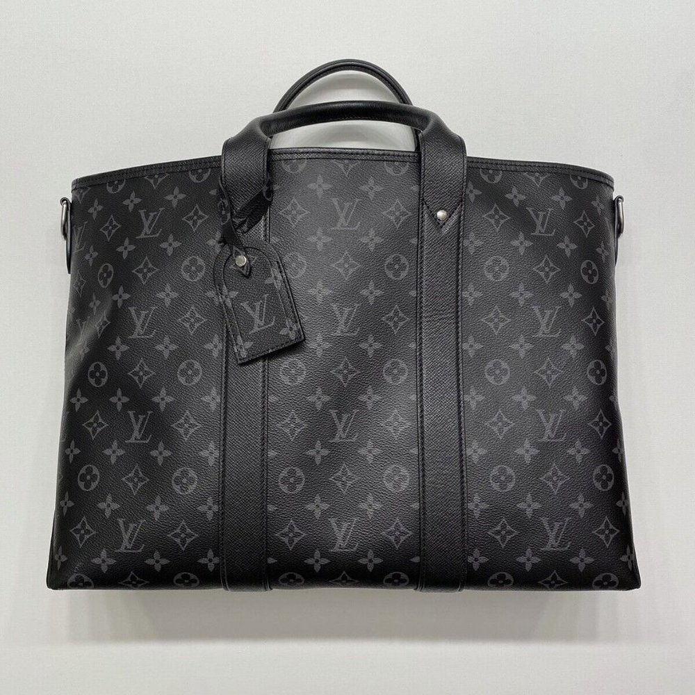Louis Vuitton Monogram Eclipse Taiga Leather Tote NM